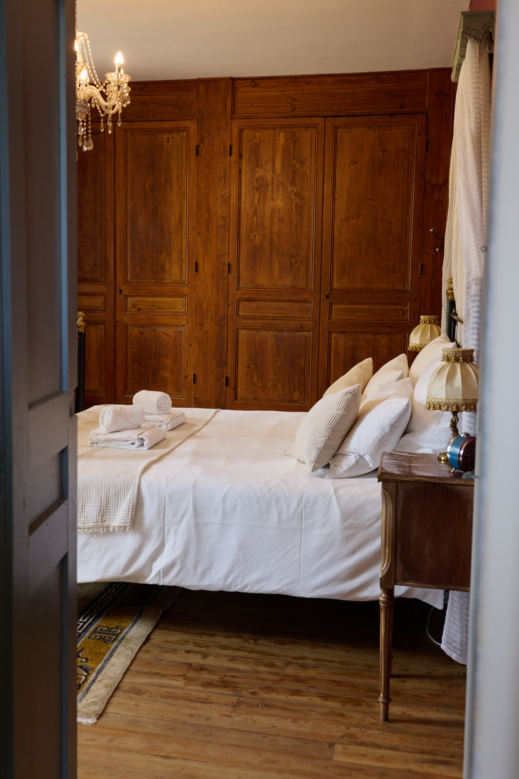 Antoinette Room at Château Gioux, elegant guest room in the Creuse countryside, France